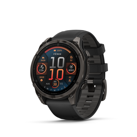 Fēnix® 8 – 47 mm, AMOLED Sapphire Negro