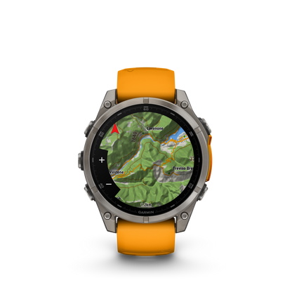 Fēnix® 8 – 47 mm, AMOLED Sapphire Naranja