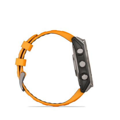 Fēnix® 8 – 47 mm, AMOLED Sapphire Naranja