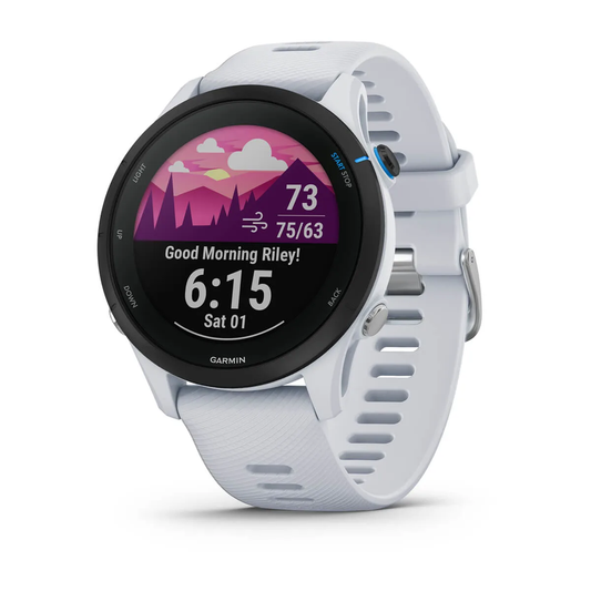 Forerunner® 255 Music Blanco